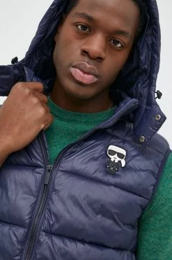 Ανδρικά Γιλέκα Αμάνικο μπουφάν Karl Lagerfeld ναυτικό μπλε -Karl Lagerfeld Εκπτώσεις unnamed file 100