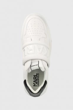 Ανδρικά Sneakers Δερμάτινα αθλητικά παπούτσια Karl Lagerfeld Maxi Kup άσπρο -Karl Lagerfeld Εκπτώσεις unnamed file 1012