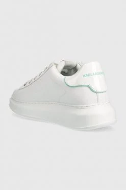 Ανδρικά Sneakers Δερμάτινα αθλητικά παπούτσια Karl Lagerfeld Kapri Mens άσπρο -Karl Lagerfeld Εκπτώσεις unnamed file 1031