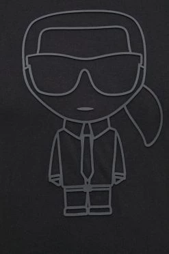 Ανδρικά Μπλουζάκια Βαμβακερό μπλουζάκι Karl Lagerfeld μαύρο 11 Ανδρικά Μπλουζάκια Βαμβακερό μπλουζάκι Karl Lagerfeld μαύρο -Karl Lagerfeld Εκπτώσεις unnamed file 1058