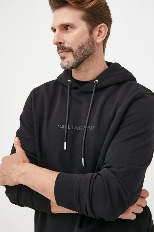 Ανδρικά Χωρίς φερμουάρ Μπλούζα Karl Lagerfeld μαύρο, 7 Ανδρικά Χωρίς φερμουάρ Μπλούζα Karl Lagerfeld μαύρο, - Image 5