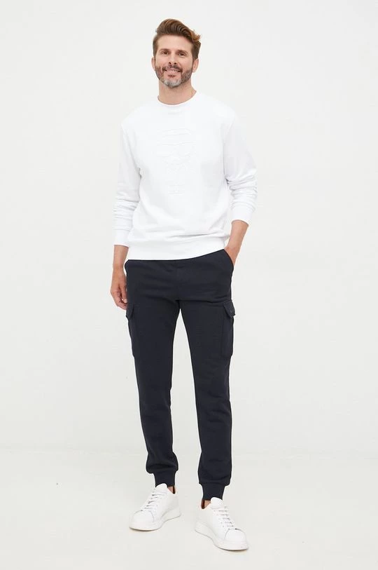 Ανδρικά Χωρίς φερμουάρ Μπλούζα Karl Lagerfeld άσπρο, 4 Ανδρικά Χωρίς φερμουάρ Μπλούζα Karl Lagerfeld άσπρο, - Image 2