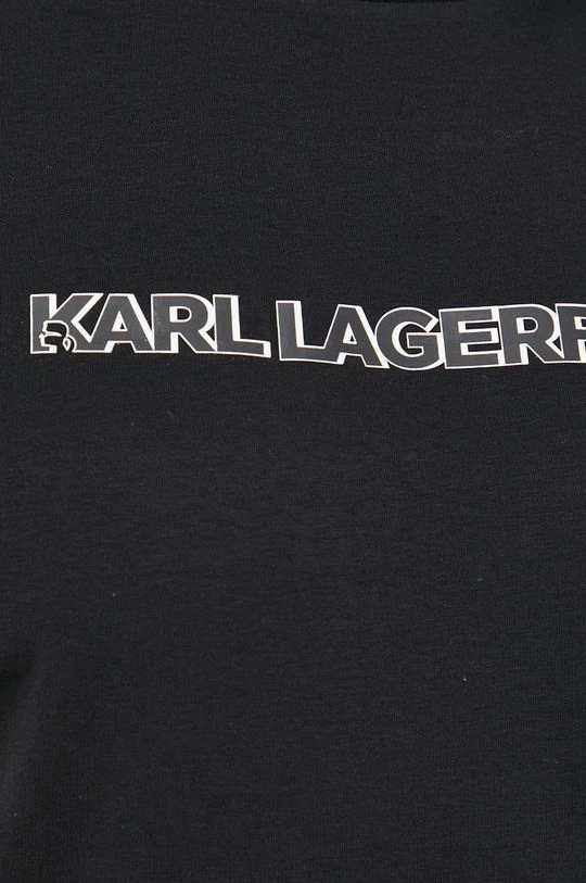 Ανδρικά Μπλουζάκια Μπλουζάκι Karl Lagerfeld μαύρο 7 Ανδρικά Μπλουζάκια Μπλουζάκι Karl Lagerfeld μαύρο - Image 5