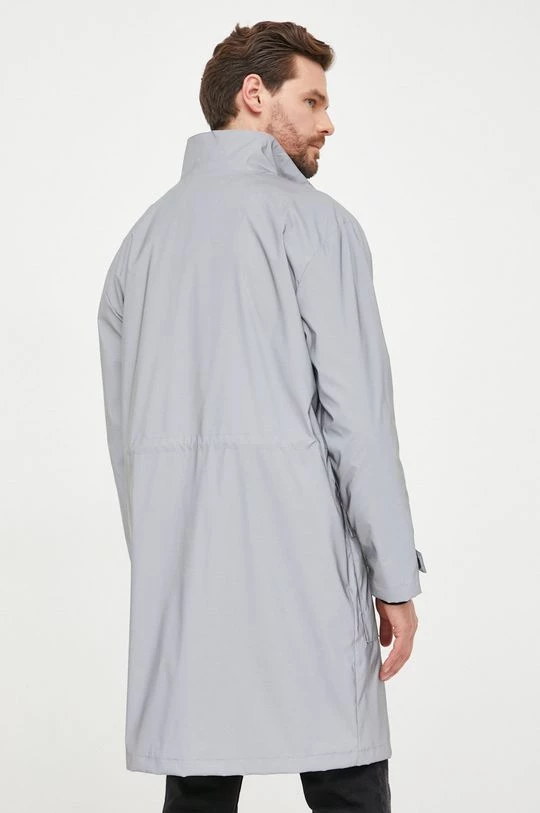 Μακριά μπουφάν Eπανωφόρι Karl Lagerfeld ασημί 6 Μακριά μπουφάν Eπανωφόρι Karl Lagerfeld ασημί - Image 4