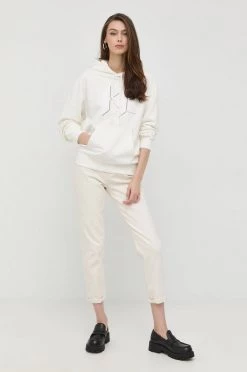 Χωρίς φερμουάρ Μπλούζα Karl Lagerfeld μπεζ, -Karl Lagerfeld Εκπτώσεις unnamed file 1158