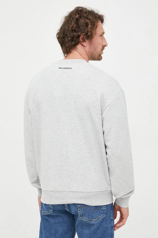 Χωρίς φερμουάρ Μπλούζα Karl Lagerfeld γκρι, 6 Χωρίς φερμουάρ Μπλούζα Karl Lagerfeld γκρι, - Image 4