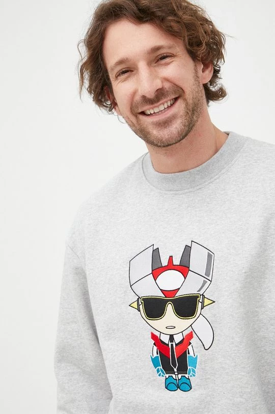 Χωρίς φερμουάρ Μπλούζα Karl Lagerfeld γκρι, 8 Χωρίς φερμουάρ Μπλούζα Karl Lagerfeld γκρι, - Image 6