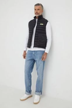 Ανδρικά Γιλέκα Αμάνικο μπουφάν Karl Lagerfeld μαύρο