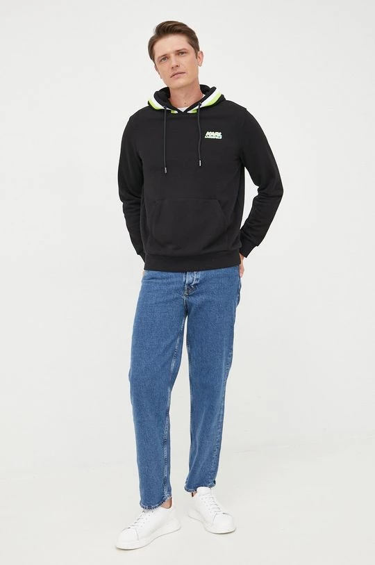 Ανδρικά Χωρίς φερμουάρ Μπλούζα Karl Lagerfeld μαύρο, 4 Ανδρικά Χωρίς φερμουάρ Μπλούζα Karl Lagerfeld μαύρο, - Image 2