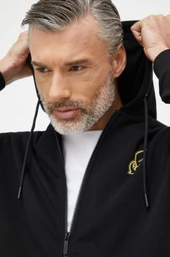 Ανδρικά Με φερμουάρ Μπλούζα Karl Lagerfeld μαύρο, -Karl Lagerfeld Εκπτώσεις unnamed file 1224