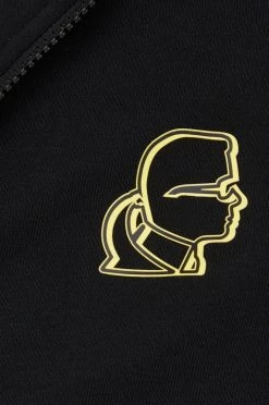 Ανδρικά Με φερμουάρ Μπλούζα Karl Lagerfeld μαύρο, -Karl Lagerfeld Εκπτώσεις unnamed file 1225