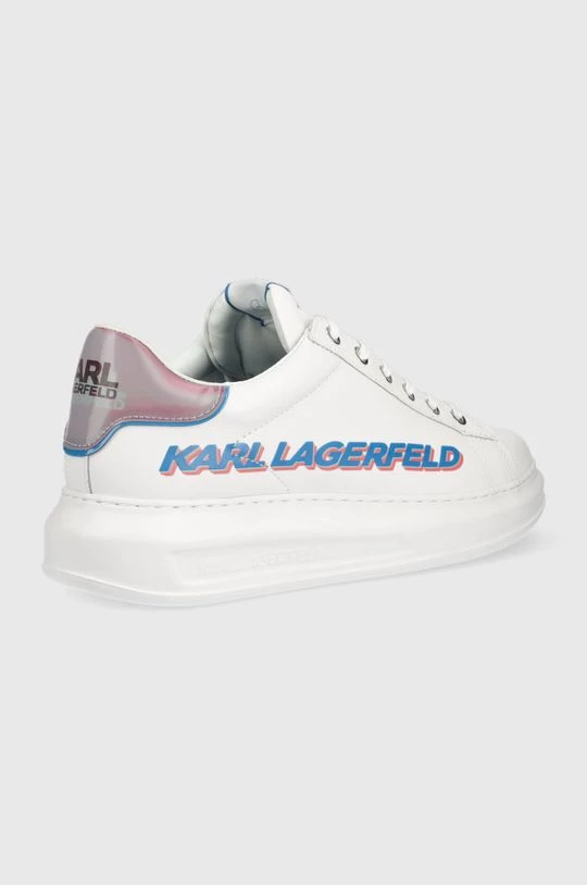 Ανδρικά Sneakers Δερμάτινα αθλητικά παπούτσια Karl Lagerfeld Kapri Mens άσπρο 4 Ανδρικά Sneakers Δερμάτινα αθλητικά παπούτσια Karl Lagerfeld Kapri Mens άσπρο - Image 2