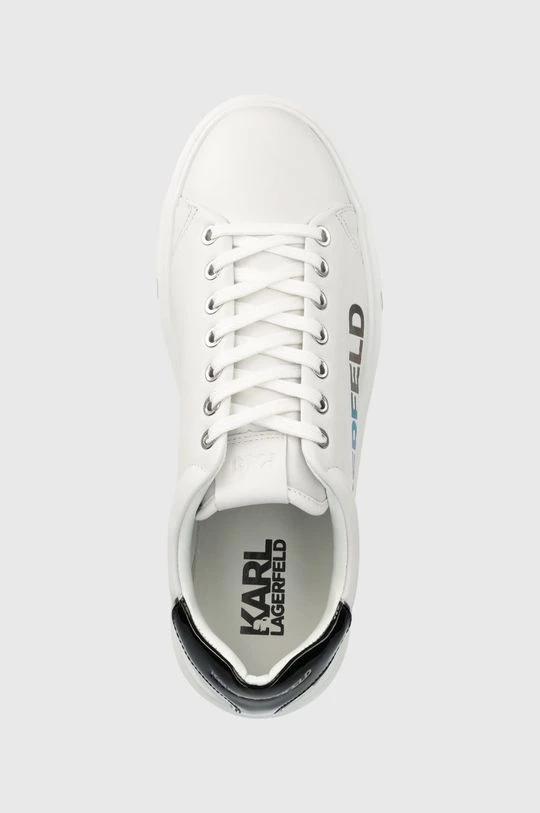 Ανδρικά Sneakers Δερμάτινα αθλητικά παπούτσια Karl Lagerfeld Maxi Kup άσπρο 6 Ανδρικά Sneakers Δερμάτινα αθλητικά παπούτσια Karl Lagerfeld Maxi Kup άσπρο - Image 4