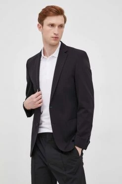 Ανδρικά Σακάκια Σακάκι Karl Lagerfeld χρώμα: μαύρο -Karl Lagerfeld Εκπτώσεις unnamed file 1255