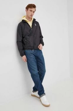 Ανδρικά Κοντά μπουφάν Μπουφάν Karl Lagerfeld χρώμα: μαύρο,