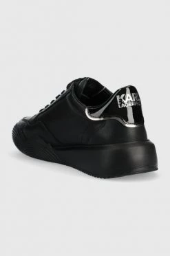 Ανδρικά Sneakers Δερμάτινα αθλητικά παπούτσια Karl Lagerfeld Kapri Run μαύρο -Karl Lagerfeld Εκπτώσεις unnamed file 128