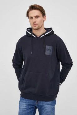 Ανδρικά Χωρίς φερμουάρ Μπλούζα Karl Lagerfeld χρώμα: ναυτικό μπλε, -Karl Lagerfeld Εκπτώσεις unnamed file 1292