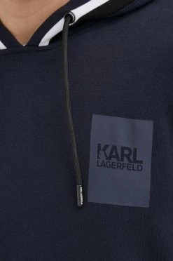 Ανδρικά Χωρίς φερμουάρ Μπλούζα Karl Lagerfeld χρώμα: ναυτικό μπλε, -Karl Lagerfeld Εκπτώσεις unnamed file 1293