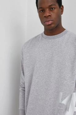 Ανδρικά Χωρίς φερμουάρ Μπλούζα Karl Lagerfeld χρώμα: γκρι, -Karl Lagerfeld Εκπτώσεις unnamed file 1302