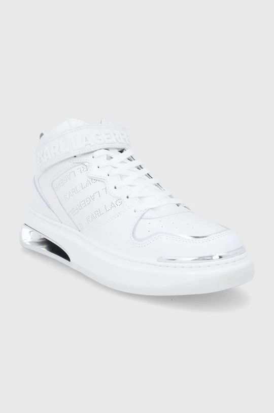 Ανδρικά Sneakers Karl Lagerfeld - Δερμάτινα παπούτσια Karl Lagerfeld - Δερμάτινα παπούτσια λευκό 4 Ανδρικά Sneakers Karl Lagerfeld - Δερμάτινα παπούτσια Karl Lagerfeld - Δερμάτινα παπούτσια λευκό - Image 2