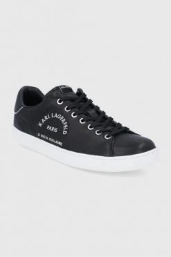 Ανδρικά Sneakers Δερμάτινα παπούτσια Karl Lagerfeld KOURT II μαύρο -Karl Lagerfeld Εκπτώσεις unnamed file 1347