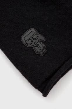 Ανδρικά Σκουφιά Μάλλινο σκουφί Karl Lagerfeld μαύρο -Karl Lagerfeld Εκπτώσεις unnamed file 1365