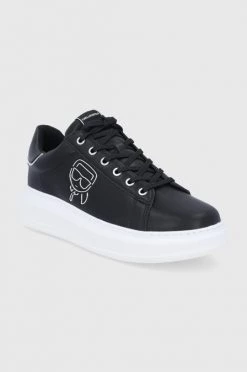 Ανδρικά Sneakers Δερμάτινα παπούτσια Karl Lagerfeld μαύρο -Karl Lagerfeld Εκπτώσεις unnamed file 1375