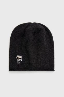 Ανδρικά Σκουφιά Σκούφος Karl Lagerfeld γκρι