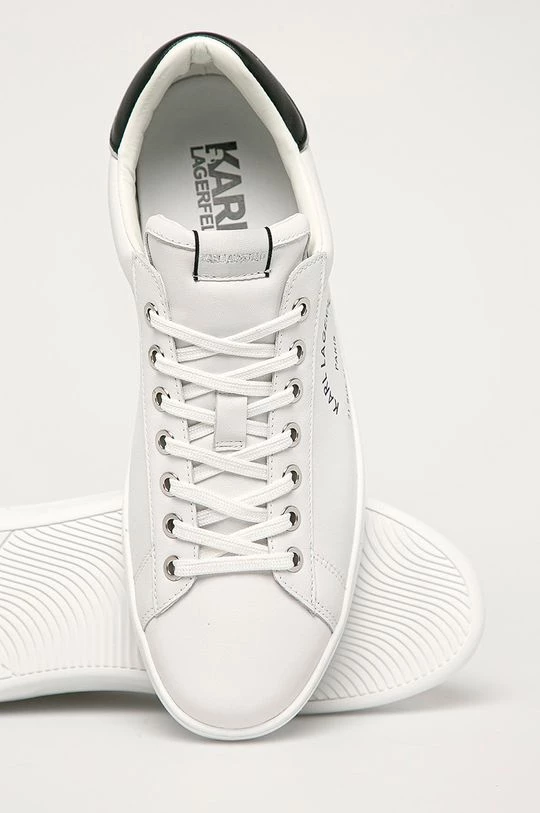 Ανδρικά Sneakers Karl Lagerfeld - Δερμάτινα παπούτσια λευκό 6 Ανδρικά Sneakers Karl Lagerfeld - Δερμάτινα παπούτσια λευκό - Image 4