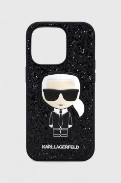 Θήκες για γυναίκες Θήκη κινητού Karl Lagerfeld Iphone 14 Pro 6,1" μαύρο