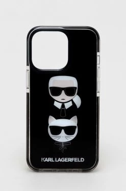 Θήκες για γυναίκες Θήκη κινητού Karl Lagerfeld Iphone 13 Pro / 13 6,1" μαύρο