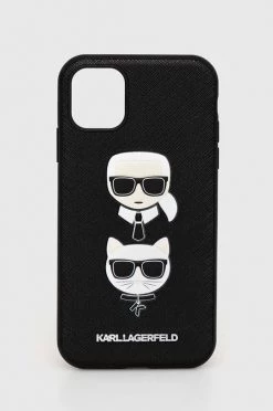 Θήκες για γυναίκες Θήκη κινητού Karl Lagerfeld Iphone 11 6,1" μαύρο