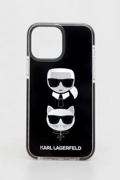 Θήκες για γυναίκες Θήκη κινητού Karl Lagerfeld Iphone 13 Pro Max 6,7" μαύρο