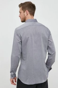 Ανδρικά Πουκάμισα Βαμβακερό πουκάμισο Karl Lagerfeld χρώμα: μαύρο, 9 Ανδρικά Πουκάμισα Βαμβακερό πουκάμισο Karl Lagerfeld χρώμα: μαύρο, -Karl Lagerfeld Εκπτώσεις unnamed file 1475