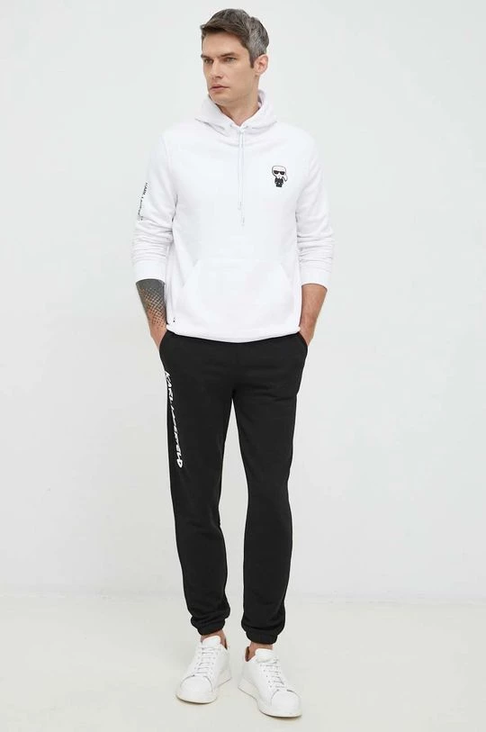 Ανδρικά Παντελόνια φόρμας Παντελόνι φόρμας Karl Lagerfeld μαύρο 4 Ανδρικά Παντελόνια φόρμας Παντελόνι φόρμας Karl Lagerfeld μαύρο - Image 2