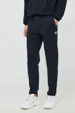 Ανδρικά Παντελόνια φόρμας Παντελόνι φόρμας Karl Lagerfeld ναυτικό μπλε -Karl Lagerfeld Εκπτώσεις unnamed file 1500