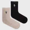 Ανδρικά Κάλτσες Karl Lagerfeld 2-pack μπεζ -Karl Lagerfeld Εκπτώσεις unnamed file 1527
