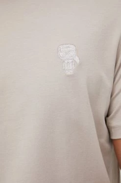 Ανδρικά Μπλουζάκια Μπλουζάκι Karl Lagerfeld μπεζ -Karl Lagerfeld Εκπτώσεις unnamed file 1533