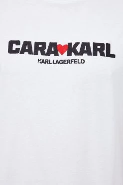 Κοντομάνικο Βαμβακερό μπλουζάκι Karl Lagerfeld Karl Lagerfeld X Cara Delevingne άσπρο 11 Κοντομάνικο Βαμβακερό μπλουζάκι Karl Lagerfeld Karl Lagerfeld X Cara Delevingne άσπρο -Karl Lagerfeld Εκπτώσεις unnamed file 1574