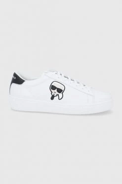 Ανδρικά Sneakers Δερμάτινα παπούτσια Karl Lagerfeld Kupsole Iii άσπρο