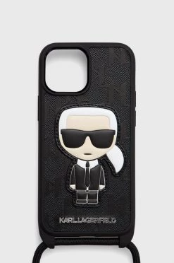 Θήκες για γυναίκες Θήκη κινητού Karl Lagerfeld Iphone 13 Mini 5,4'' μαύρο
