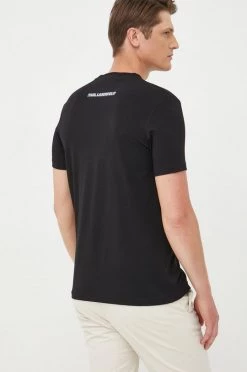 Ανδρικά Μπλουζάκια Μπλουζάκι Karl Lagerfeld μαύρο -Karl Lagerfeld Εκπτώσεις unnamed file 1623