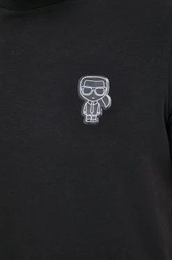 Ανδρικά Μπλουζάκια Μπλουζάκι Karl Lagerfeld μαύρο -Karl Lagerfeld Εκπτώσεις unnamed file 1626