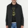Ανδρικά Παλτά Παλτό από μείγμα κασμίρ Karl Lagerfeld μαύρο, -Karl Lagerfeld Εκπτώσεις unnamed file 1632