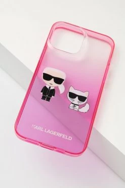 Θήκες για γυναίκες Θήκη κινητού Karl Lagerfeld Iphone 13 Pro Max 6,7'' ροζ -Karl Lagerfeld Εκπτώσεις unnamed file 1655
