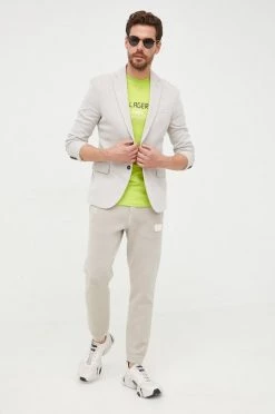 Ανδρικά Μπλουζάκια Βαμβακερό μπλουζάκι Karl Lagerfeld πράσινο 8 Ανδρικά Μπλουζάκια Βαμβακερό μπλουζάκι Karl Lagerfeld πράσινο -Karl Lagerfeld Εκπτώσεις unnamed file 1672