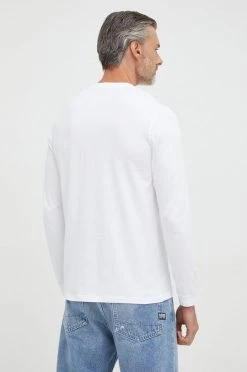 Ανδρικά Μακρυμάνικα Longsleeve Karl Lagerfeld άσπρο -Karl Lagerfeld Εκπτώσεις unnamed file 1746