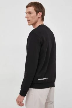 Ανδρικά Χωρίς φερμουάρ Μπλούζα Karl Lagerfeld μαύρο, -Karl Lagerfeld Εκπτώσεις unnamed file 1761