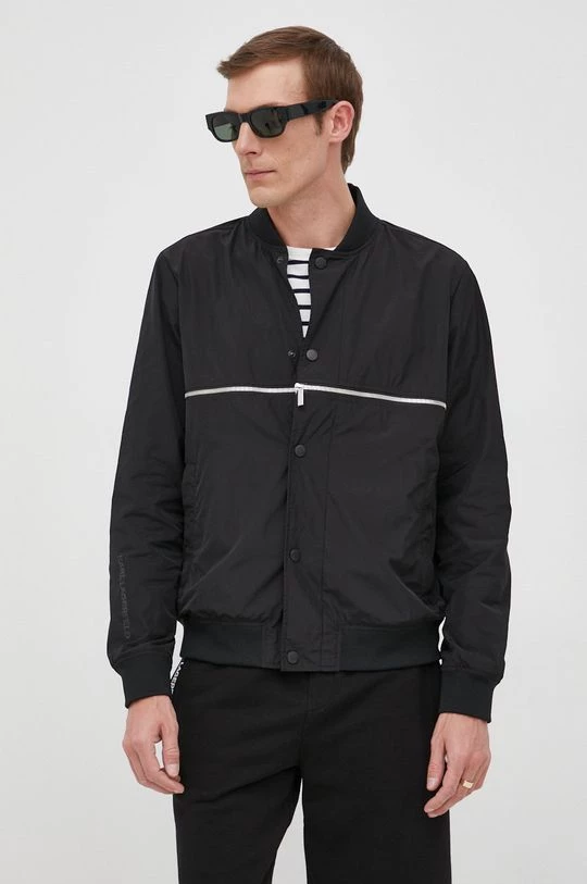 Ανδρικά Κοντά μπουφάν Χριστουγεννιάτικη μπάλα Karl Lagerfeld μαύρο, 3 Ανδρικά Κοντά μπουφάν Χριστουγεννιάτικη μπάλα Karl Lagerfeld μαύρο,