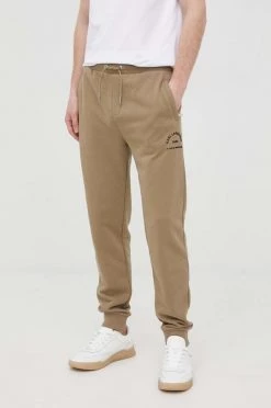 Ανδρικά Παντελόνια φόρμας Παντελόνι φόρμας Karl Lagerfeld χρώμα: πράσινο